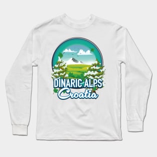 The Dinaric Alps Croatia Long Sleeve T-Shirt